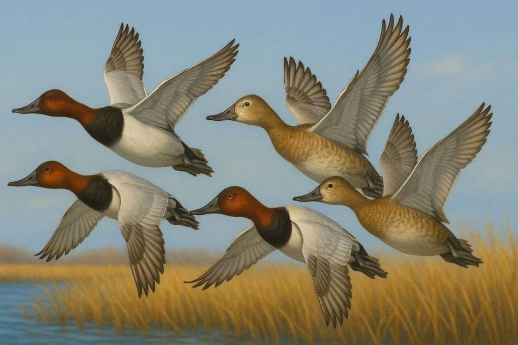 Canvasback Ducks