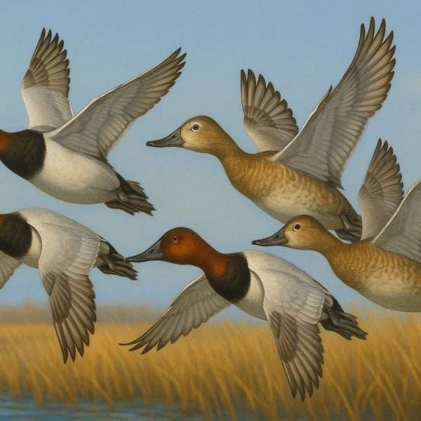 Canvasback Ducks: The Aristocrats of North American Wetlands