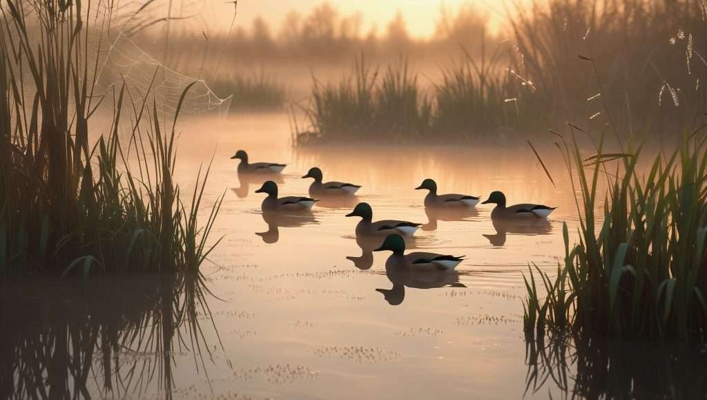 Northern Pintail Ducks